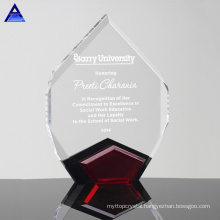 Award Blank Plaque Custom Jade Shield Art Glass Trophy Crystal
